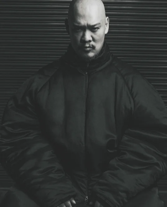 LUU DAN showroom setup for No Man's Land SS26 collection